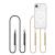 TECH-PROTECT FLEXAIR CHAIN MAGSAFE IPHONE 16E BLACK & TAUPE