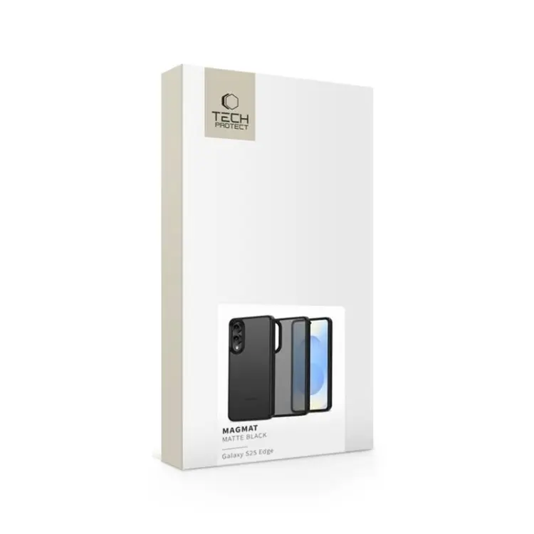TECH-PROTECT MAGMAT GALAXY S25 EDGE MATTE BLACK