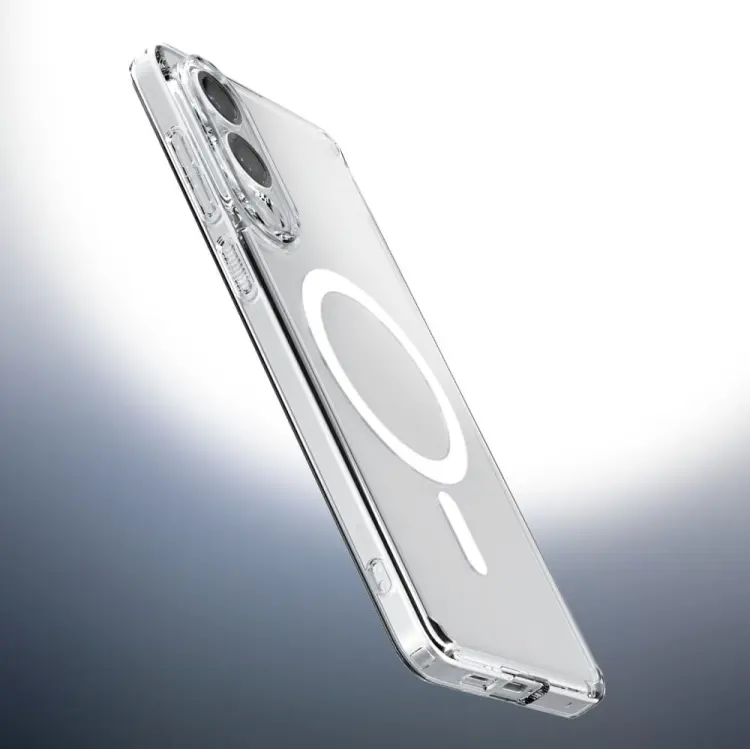 SPIGEN ULTRA HYBRID MAG MAGSAFE GALAXY S25 EDGE CLEAR/WHITE