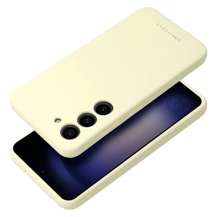 ROAR futerał CLOUD SKIN do SAMSUNG S25 Edge Jasnożółty