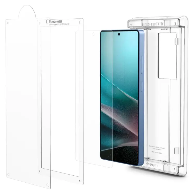 FOLIA HYDROŻELOWA SPIGEN ELITE SHIELD ”EZ FIT” HD GALAXY S25 ULTRA CLEAR