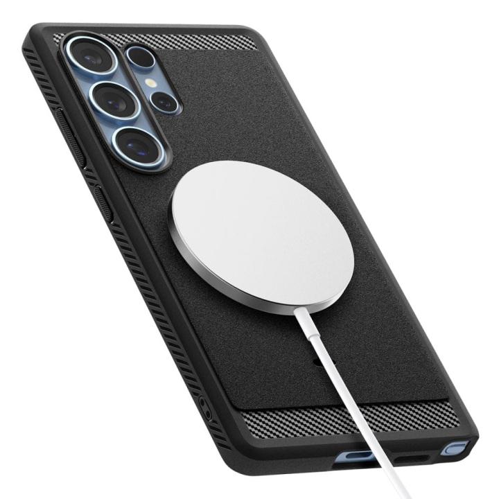 SPIGEN RUGGED ARMOR MAG MAGSAFE GALAXY S25 ULTRA MATTE BLACK