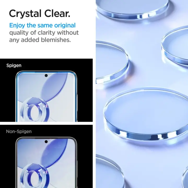 SZKŁO HARTOWANE SPIGEN GLAS.TR ”EZ FIT” 2-PACK GALAXY S24+ PLUS / S25+ PLUS CLEAR