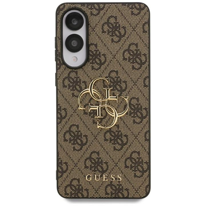 GUESS futerał do SAMSUNG S25 Edge GUHCS25E4GMGBR (4G PU Big Logo) brązowy
