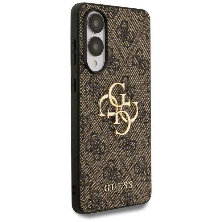 GUESS futerał do SAMSUNG S25 Edge GUHCS25E4GMGBR (4G PU Big Logo) brązowy