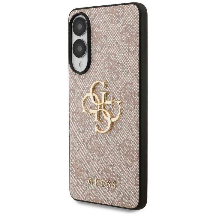 GUESS futerał do SAMSUNG S25 Edge GUHCS25E4GMGPI (4G PU Big Logo) różowy