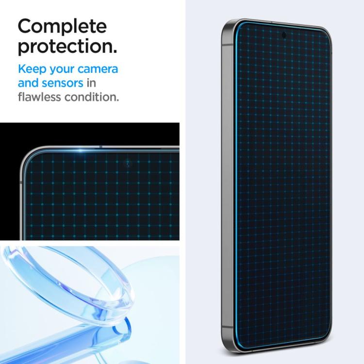 SZKŁO HARTOWANE SPIGEN GLAS.TR ”EZ FIT” 2-PACK GALAXY A56 5G / S24 FE CLEAR