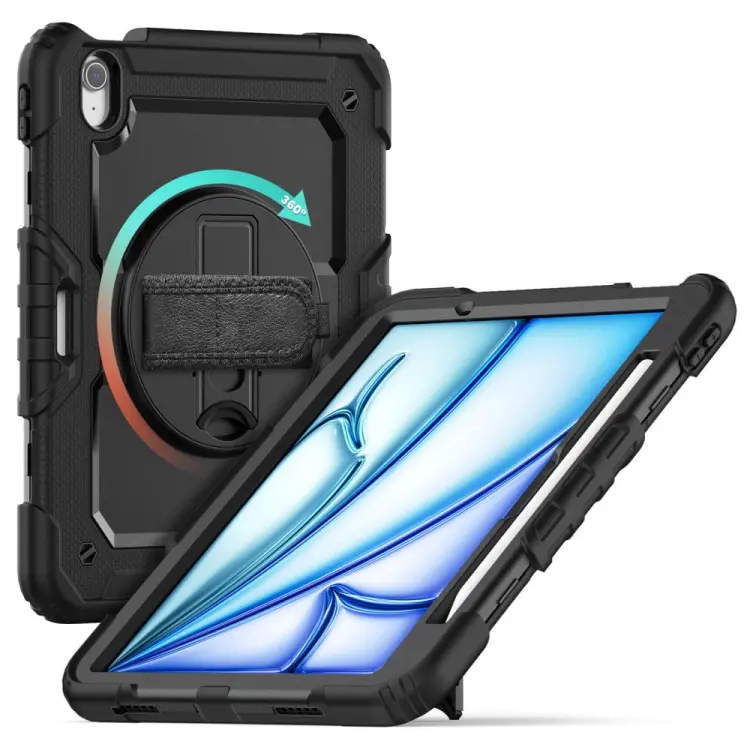 TECH-PROTECT SOLID360 IPAD AIR 11” 6 / 7 / 2024-2025 BLACK
