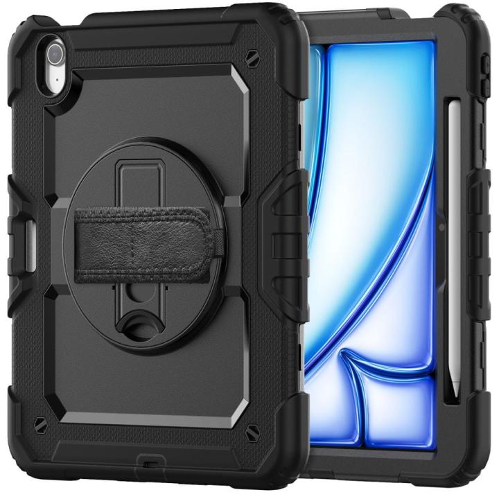 TECH-PROTECT SOLID360 IPAD AIR 11” 6 / 7 / 2024-2025 BLACK