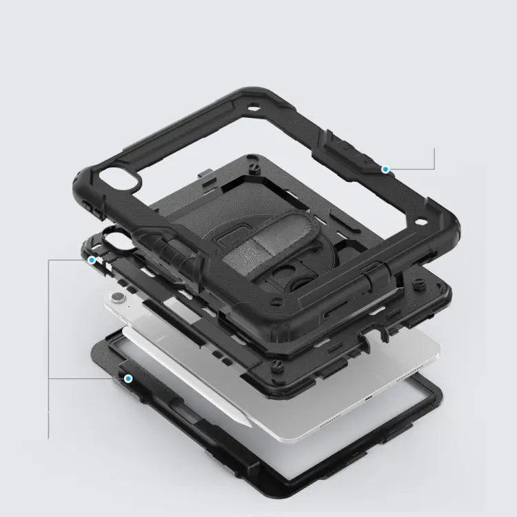 TECH-PROTECT SOLID360 IPAD AIR 11” 6 / 7 / 2024-2025 BLACK