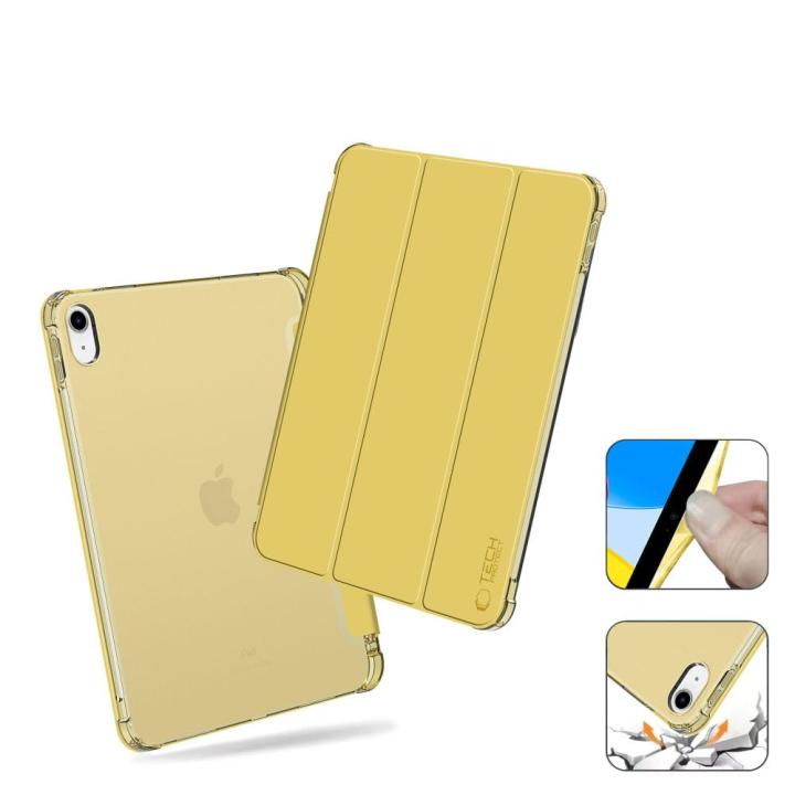 TECH-PROTECT SC PEN HYBRID IPAD 10.9” 10 / 2022 / 11” 11 / 2025 CRYSTAL YELLOW