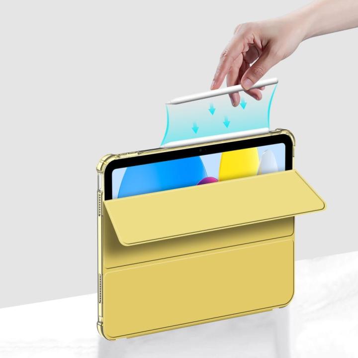 TECH-PROTECT SC PEN HYBRID IPAD 10.9” 10 / 2022 / 11” 11 / 2025 CRYSTAL YELLOW