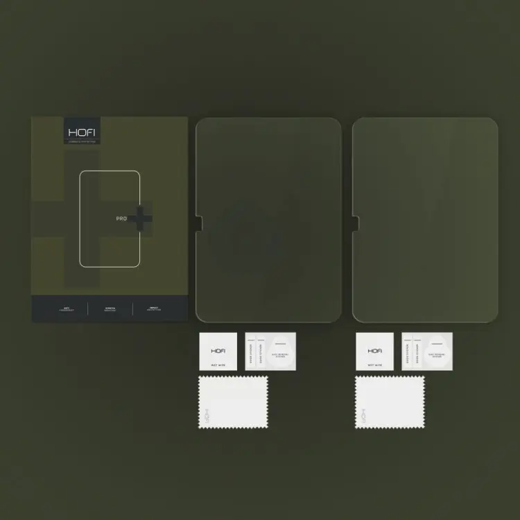 SZKŁO HARTOWANE HOFI GLASS PRO+ 2-PACK IPAD 10.9” 10 / 2022 / 11” 11 / 2025 CLEAR