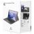 DUX DUCIS etui DK składane z podświetlaną klawiaturą bezprzewodową do SAMSUNG Tab S10 Ultra/S9 Ultra/S8 Ultra czarne