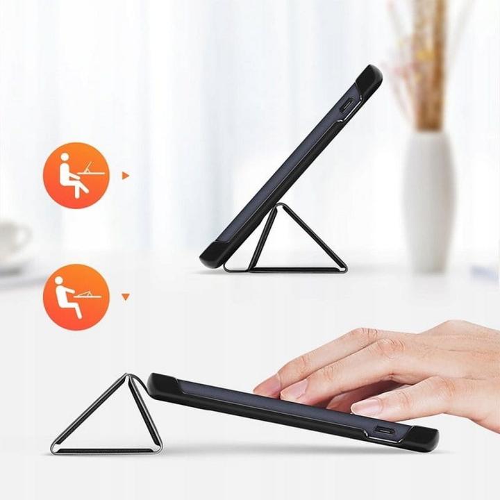 DUX DUCIS etui DOMO składane z miejscem na rysik do SAMSUNG Tab S8 Plus (X800/X806)/S7FE(T730/T736B)/S7 Plus (T970/T976B) czarne