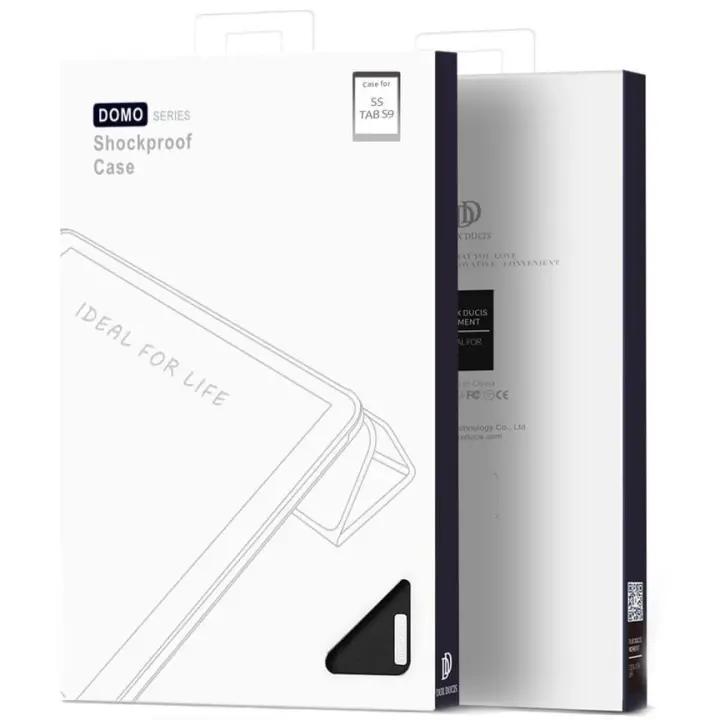 DUX DUCIS etui DOMO składane z miejscem na rysik do SAMSUNG Tab S9 czarne