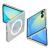 SPIGEN AIRSKIN MAG MAGSAFE GALAXY Z FLIP 7 CRYSTAL CLEAR/WHITE