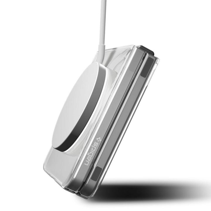 SPIGEN AIRSKIN MAG MAGSAFE GALAXY Z FLIP 7 CRYSTAL CLEAR/WHITE