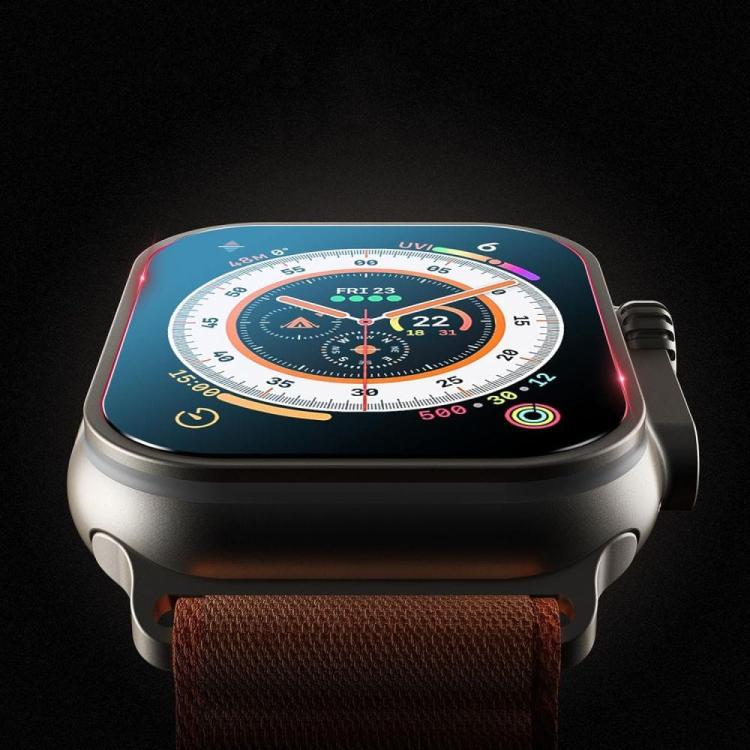 SZKŁO HARTOWANE TECH-PROTECT EASY SET+ 2-PACK APPLE WATCH ULTRA 1 / 2 (49 MM) CLEAR