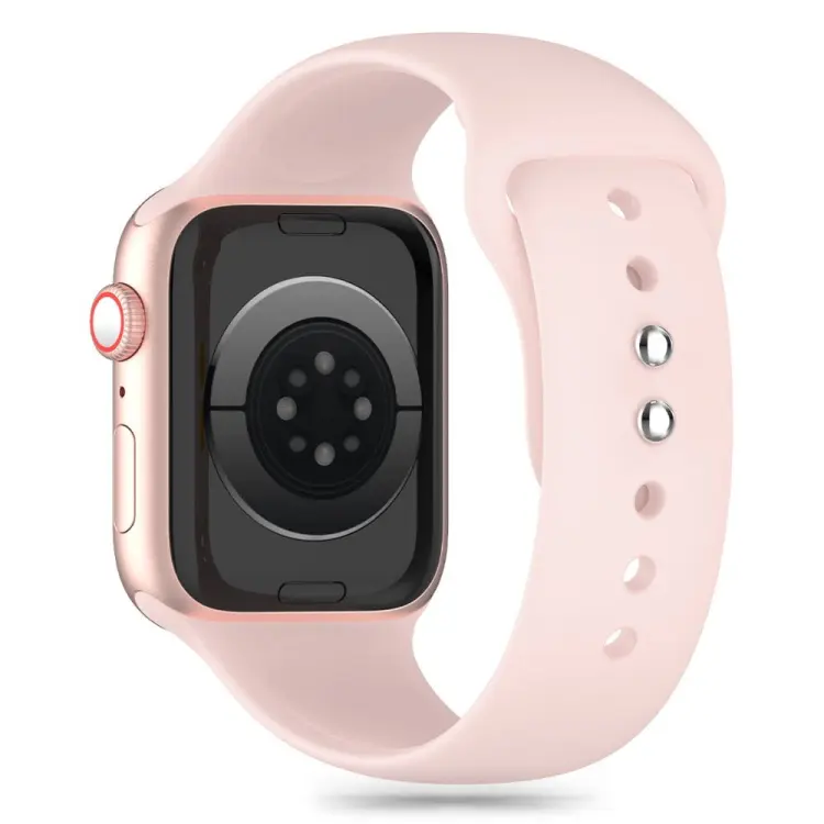 TECH-PROTECT SILICONE APPLE WATCH 6 / 7 / 8 / 9 / 10 / SE (40 / 41 / 42 MM) LIGHT PINK