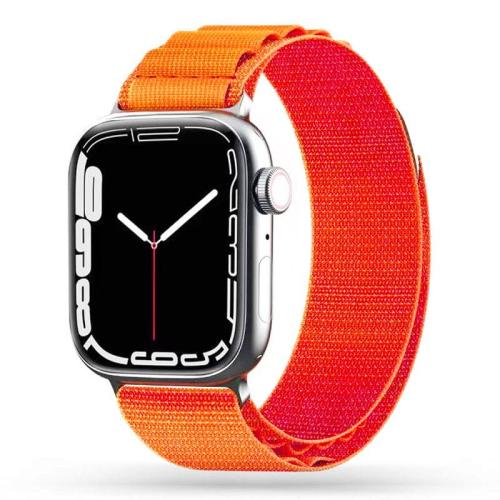 TECH-PROTECT NYLON PRO APPLE WATCH 6 / 7 / 8 / 9 / 10 / SE / ULTRA 1 / 2 (44 / 45 / 46 / 49 MM) ORANGE