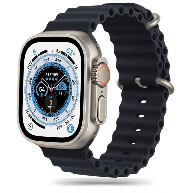 TECH-PROTECT ICONBAND PRO APPLE WATCH 6 / 7 / 8 / 9 / 10 / SE / ULTRA 1 / 2 (44 / 45 / 46 / 49 MM) BLACK