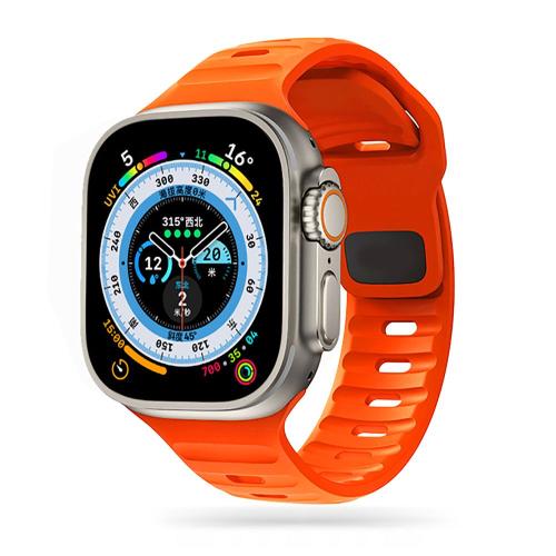 TECH-PROTECT ICONBAND LINE APPLE WATCH 6 / 7 / 8 / 9 / 10 / SE / ULTRA 1 / 2 (44 / 45 / 46 / 49 MM) ORANGE
