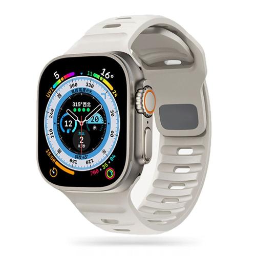TECH-PROTECT ICONBAND LINE APPLE WATCH 6 / 7 / 8 / 9 / 10 / SE / ULTRA 1 / 2 (44 / 45 / 46 / 49 MM) STARLIGHT
