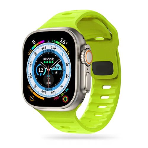 TECH-PROTECT ICONBAND LINE APPLE WATCH 6 / 7 / 8 / 9 / 10 / SE / ULTRA 1 / 2 (44 / 45 / 46 / 49 MM) LIME