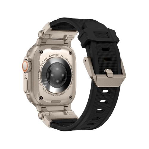 TECH-PROTECT DELTA PRO APPLE WATCH 6 / 7 / 8 / 9 / 10 / SE / ULTRA 1 / 2 (44 / 45 / 46 / 49 MM) BLACK/TITANIUM