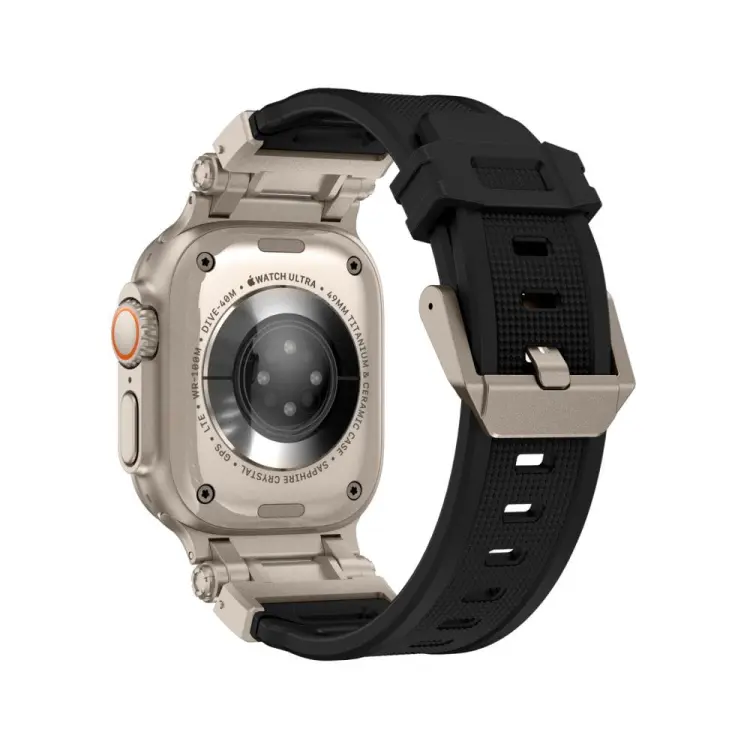 TECH-PROTECT DELTA PRO APPLE WATCH 6 / 7 / 8 / 9 / 10 / SE / ULTRA 1 / 2 (44 / 45 / 46 / 49 MM) BLACK/TITANIUM
