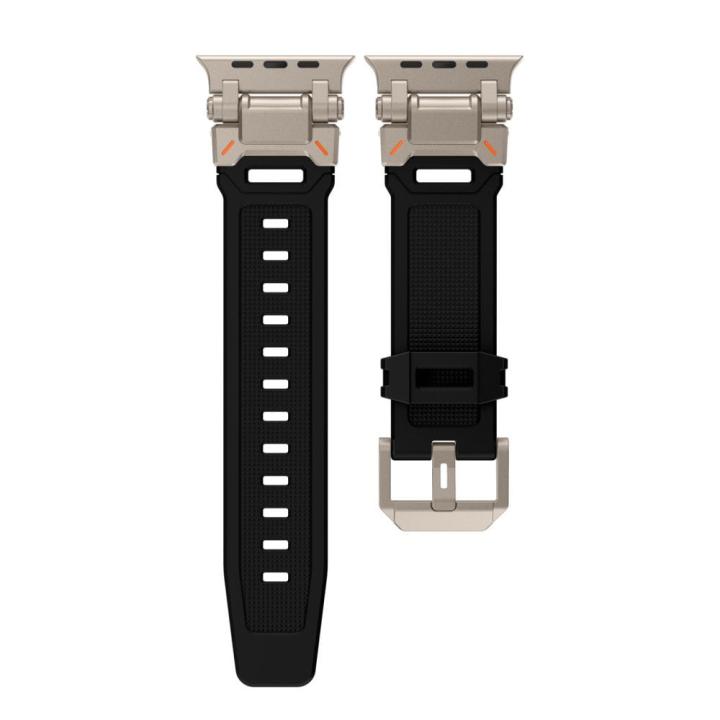 TECH-PROTECT DELTA PRO APPLE WATCH 6 / 7 / 8 / 9 / 10 / SE / ULTRA 1 / 2 (44 / 45 / 46 / 49 MM) BLACK/TITANIUM