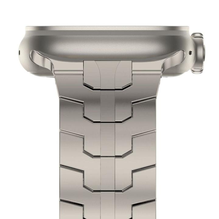 TECH-PROTECT STAINLESS LINE APPLE WATCH 6 / 7 / 8 / 9 / 10 / SE / ULTRA 1 / 2 (44 / 45 / 46 / 49 MM) TITANIUM
