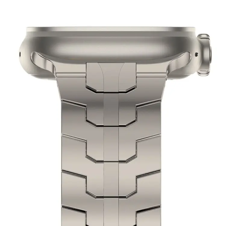 TECH-PROTECT STAINLESS LINE APPLE WATCH 6 / 7 / 8 / 9 / 10 / SE / ULTRA 1 / 2 (44 / 45 / 46 / 49 MM) TITANIUM