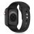 TECH-PROTECT SILICONE APPLE WATCH 6 / 7 / 8 / 9 / 10 / SE / ULTRA 1 / 2 (44 / 45 / 46 / 49 MM) BLACK