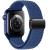 TECH-PROTECT NYLONMAG APPLE WATCH 6 / 7 / 8 / 9 / 10 / SE / ULTRA 1 / 2 (44 / 45 / 46 / 49 MM) MONTEGO BLUE