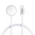 TECH-PROTECT MC02 ULTRABOOST MAGNETIC CHARGER TYPE-C CABLE 100CM APPLE WATCH WHITE