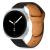 TECH-PROTECT LEATHERFIT SAMSUNG GALAXY WATCH 8 / CLASSIC (40 / 44 / 46 MM) BLACK