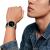 TECH-PROTECT LEATHERFIT SAMSUNG GALAXY WATCH 8 / CLASSIC (40 / 44 / 46 MM) BLACK
