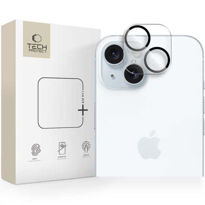 OSŁONA APARATU TECH-PROTECT CAM FIT+ IPHONE 14 / 14 PLUS / 15 / 15 PLUS CLEAR