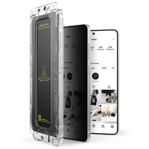 SZKŁO HARTOWANE RINGKE EASY SLIDE 2-PACK GALAXY S25 EDGE PRIVACY