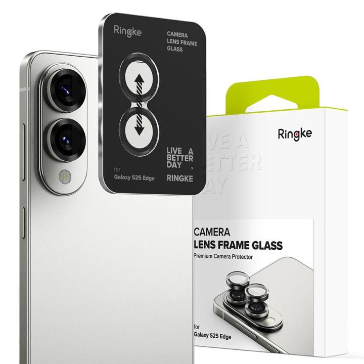 OSŁONA APARATU RINGKE CAMERA FRAME PROTECTOR GALAXY S25 EDGE BLACK