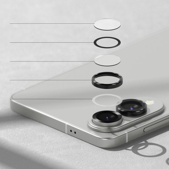 OSŁONA APARATU RINGKE CAMERA FRAME PROTECTOR GALAXY S25 EDGE BLACK