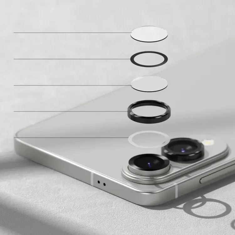 OSŁONA APARATU RINGKE CAMERA FRAME PROTECTOR GALAXY S25 EDGE BLACK