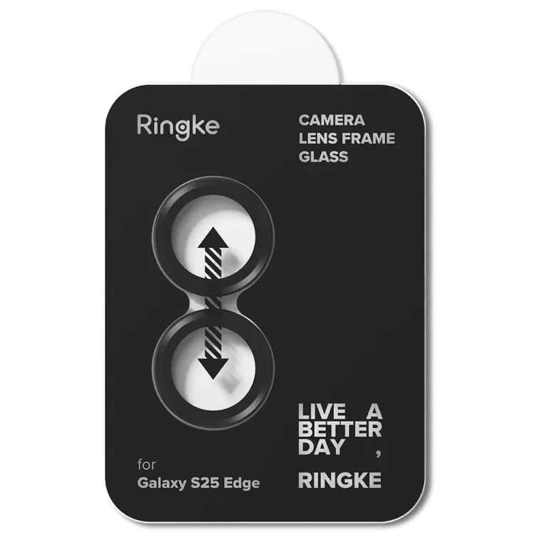 OSŁONA APARATU RINGKE CAMERA FRAME PROTECTOR GALAXY S25 EDGE BLACK