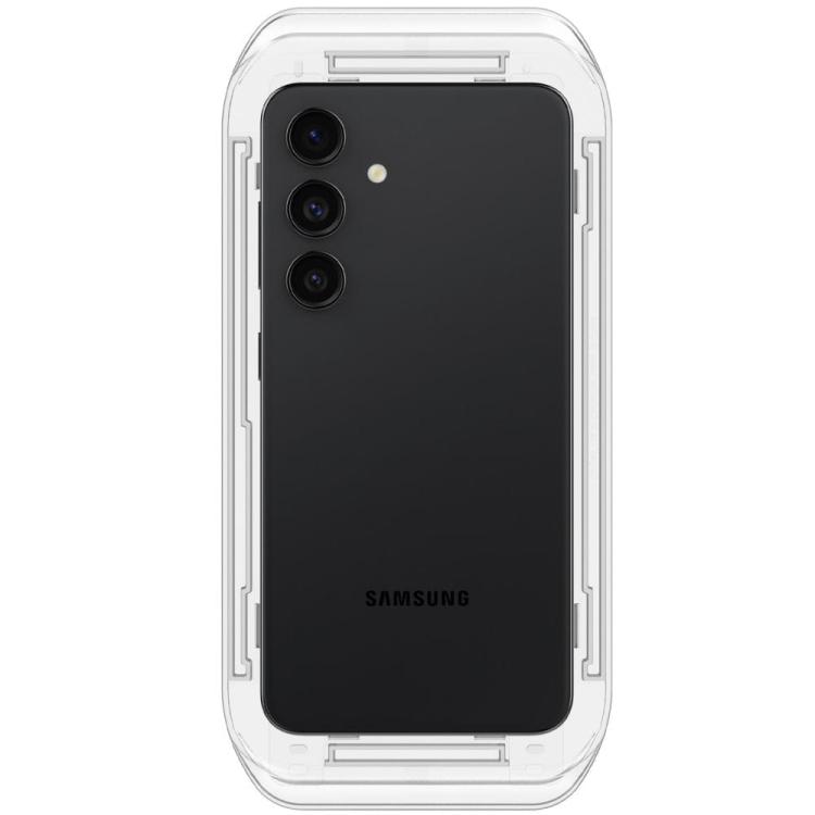 SZKŁO HARTOWANE SPIGEN GLAS.TR ”EZ FIT” 2-PACK GALAXY S24 / S25 CLEAR