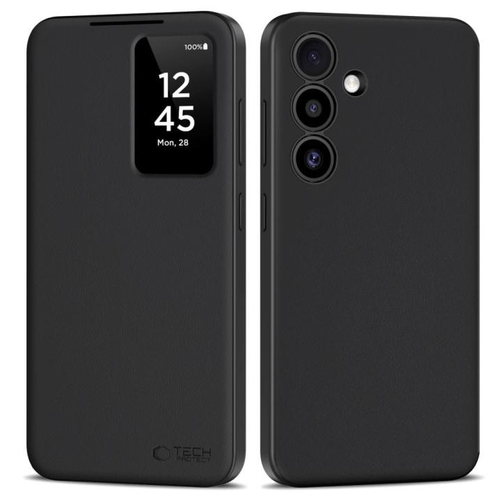 TECH-PROTECT SMART WALLET GALAXY S25 MATTE BLACK