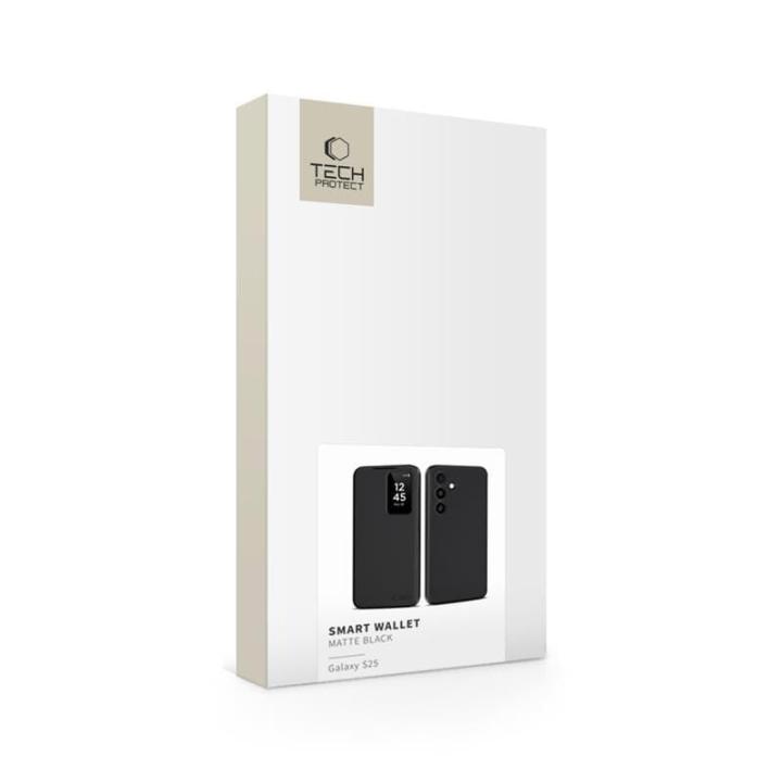 TECH-PROTECT SMART WALLET GALAXY S25 MATTE BLACK