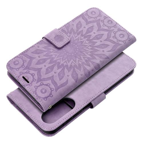 Kabura MEZZO Book do SAMSUNG A56 5G mandala fioletowy