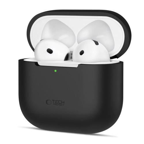 TECH-PROTECT SILICONE APPLE AIRPODS 4 BLACK